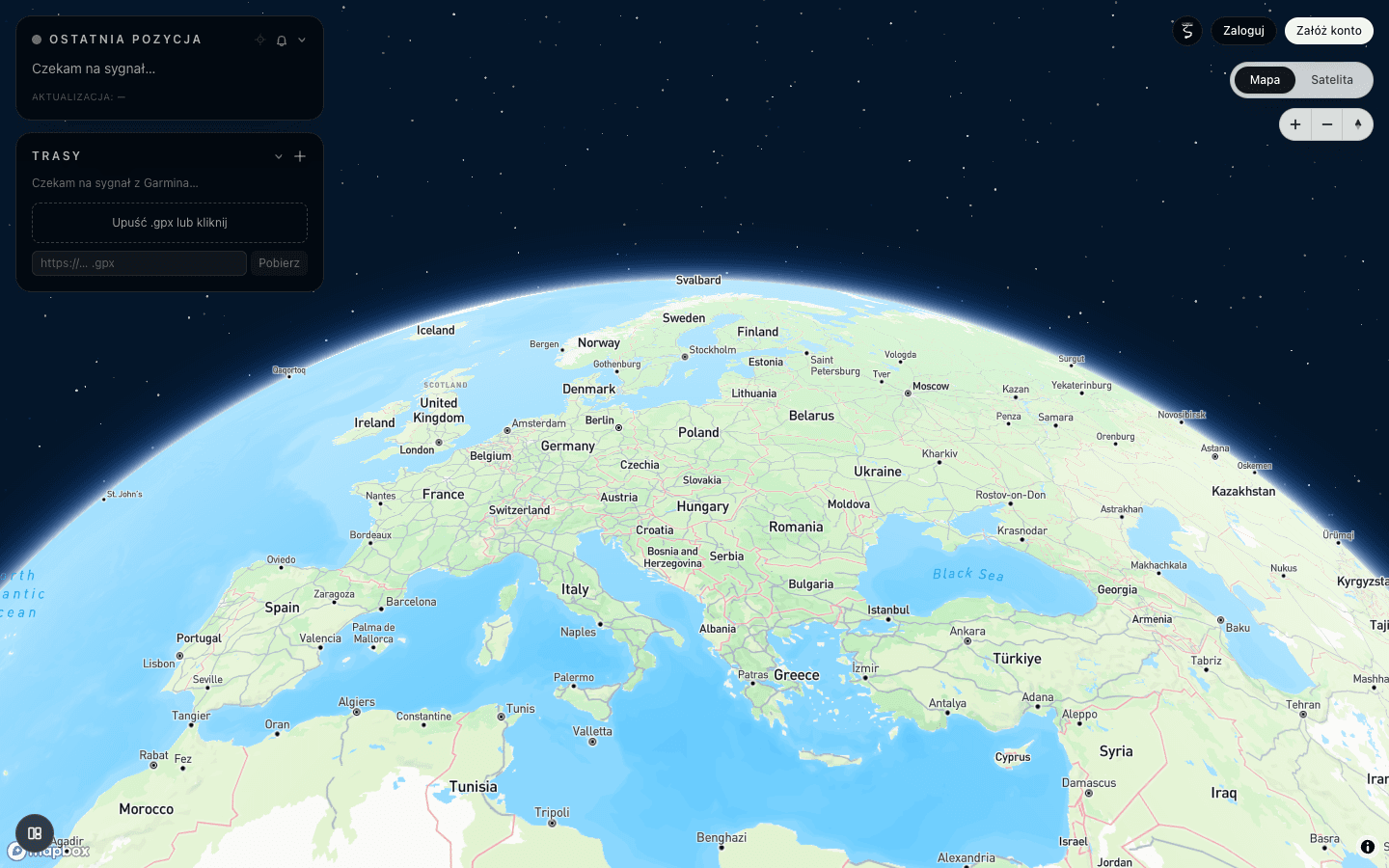 Trailcasts live tracking